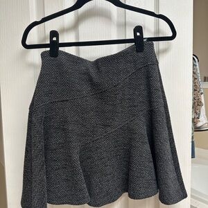 LOFT Gray Women's Mini Skirt